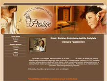 Tablet Screenshot of prestigeuroda.pl